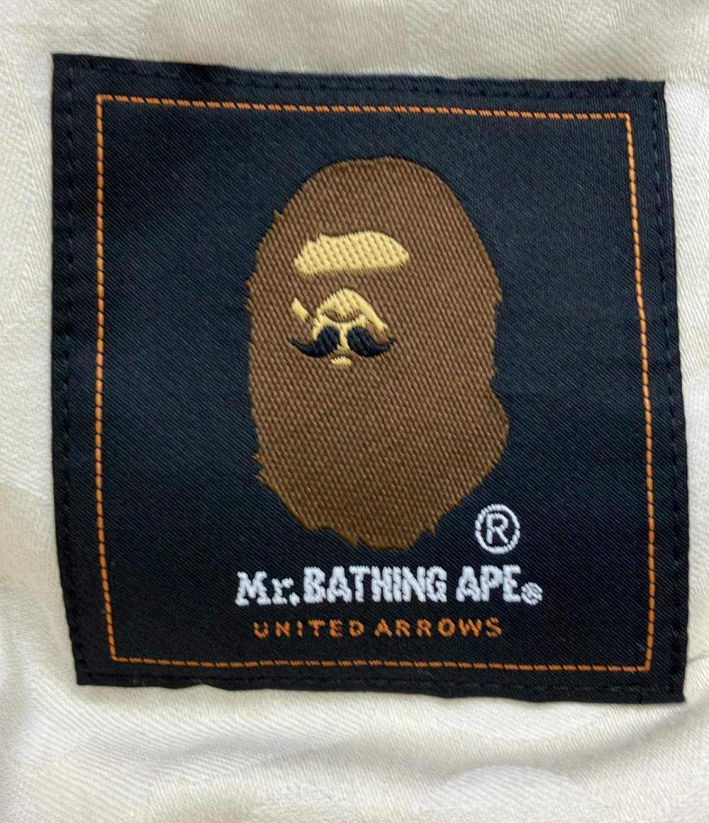 アベイシングエイプ テーラードジャケット ギンガムチェック メンズ SIZE 44 (XL) A BATHING APE