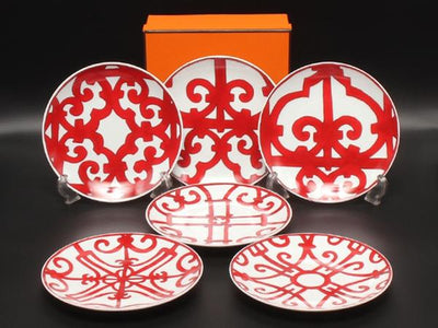 美品 HERMES プレート 皿 6点セット 17cm ガダルキヴィール エルメス