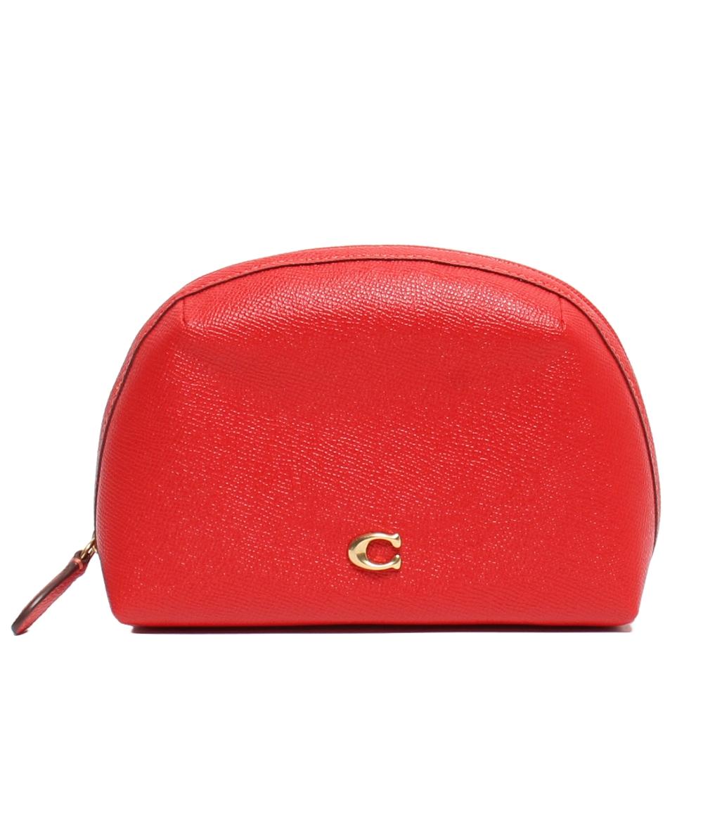 美品 コーチ ポーチ ジュリエンヌコスメティックケース17 C3489 レディース COACH