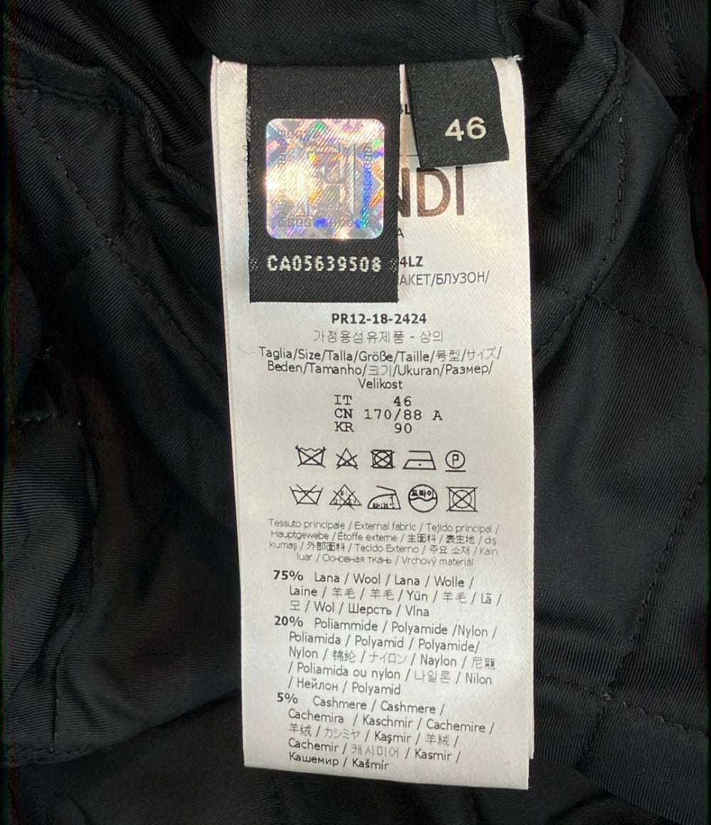 FENDI ボンバージャケット FW0939 A4LZ メンズ SIZE 46 (M) フェンディ
