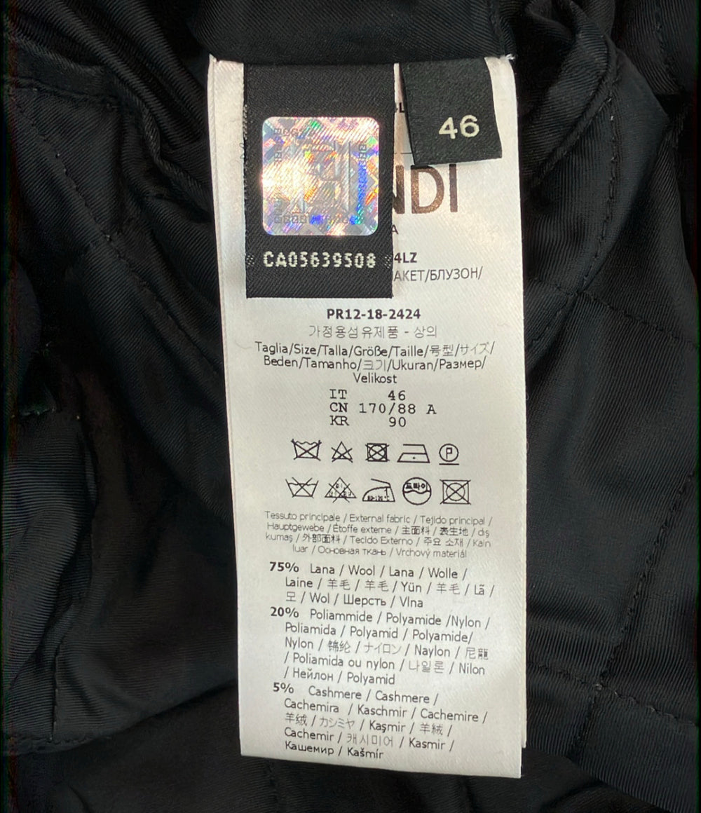 FENDI ボンバージャケット FW0939 A4LZ メンズ SIZE 46 (M) フェンディ