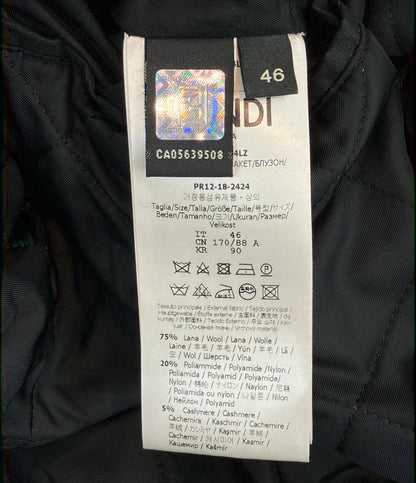 FENDI ボンバージャケット FW0939 A4LZ メンズ SIZE 46 (M) フェンディ