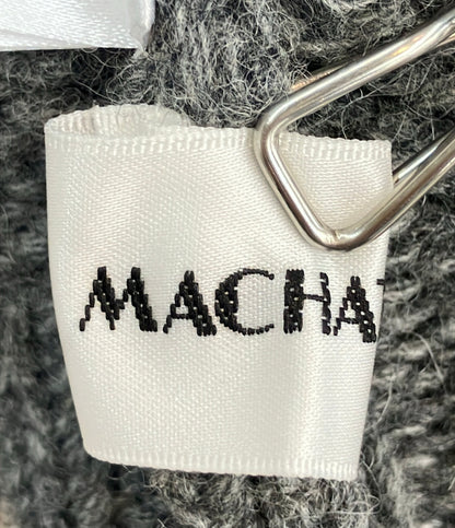 MACHATT 半袖ニット ノルディック柄 ローゲージ レディース マチャット