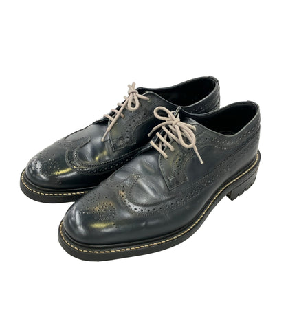SANDERS ドレスシューズ ウィングチップ メンズ SIZE 7 1/2 サンダース