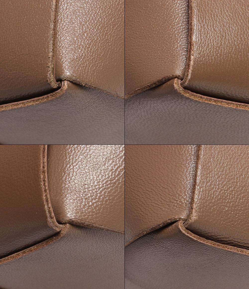 ボッテガベネタ レザー ショルダーバッグ クロスボディ スモール カセット ラム カーフスキン トープグレー 680218 VCQC4 2560 レディース