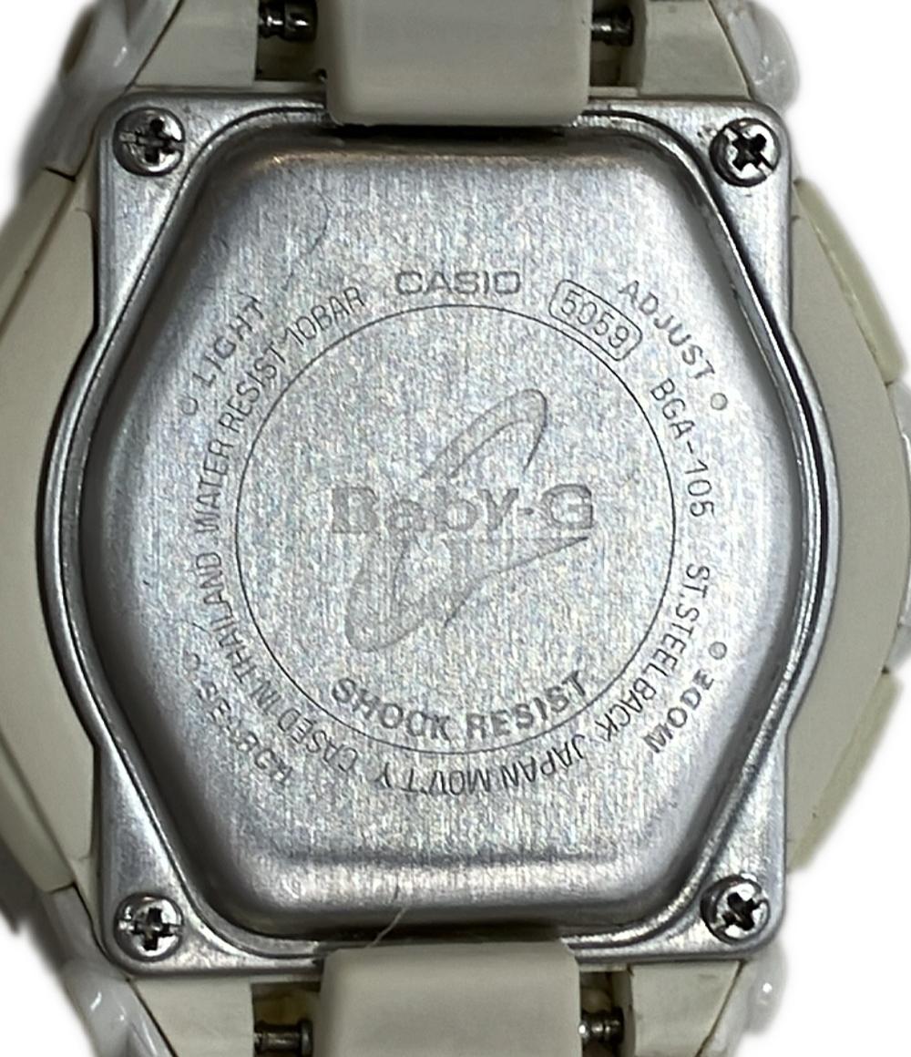 CASIO 腕時計 ハートインデックス Baby-G クオーツ BGA-105 レディース カシオ
