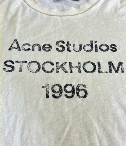 Acne Studios スプレー仕上げ1996ロゴTシャツ ダメージ加工 FN-UX-TSHI000016 メンズ レディース SIZE S アクネ ストゥディオズ
