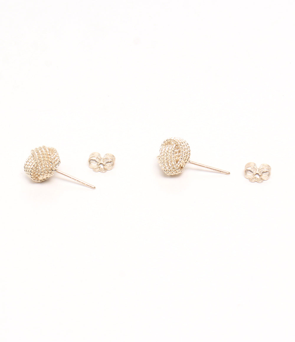 美品 TIFFANY&Co. ピアス SV925 サマセット ツイストノット レディース ティファニー