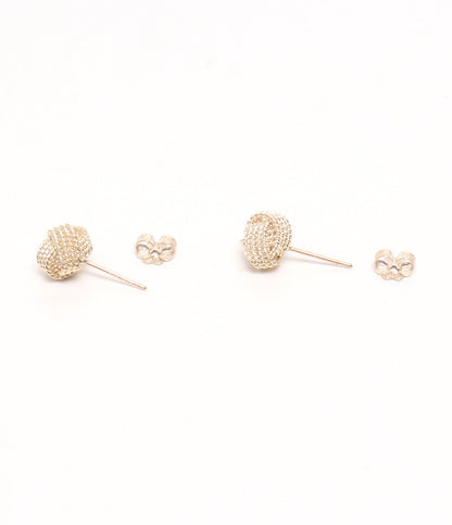 美品 TIFFANY&Co. ピアス SV925 サマセット ツイストノット レディース ティファニー
