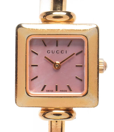 GUCCI 腕時計 クオーツ ピンク 1900L レディース グッチ