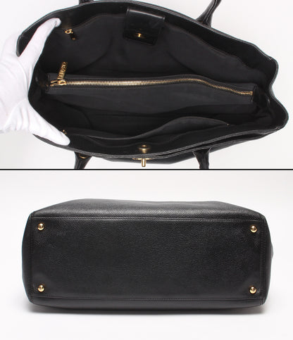 CHANEL トートバッグ ゴールド金具 キャビアスキン 12番台 エグゼクティブトート A15206 レディース シャネル