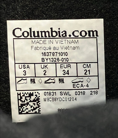 美品 Columbia スノーブーツ ユース パウダーバグ プラスII BY1326-010 キッズ SIZE 21.0 コロンビア
