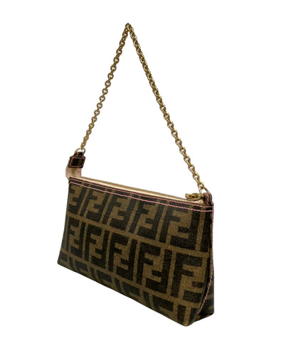 FENDI チェーンハンドバッグ ズッカ 8BR592 レディース フェンディ