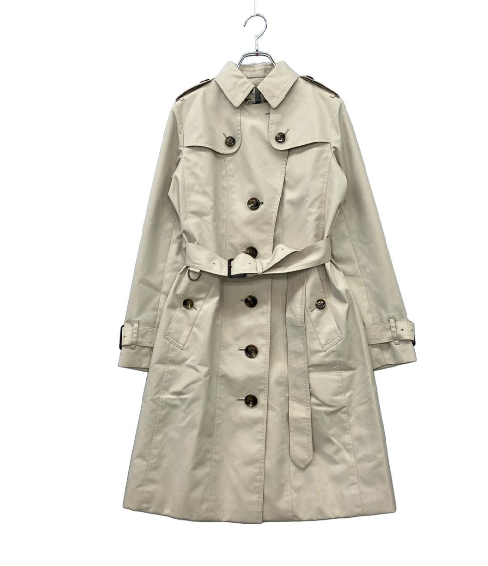 美品◎ポーチ付◎Burberry London トレンチコート ノバチェック バーバリーロンドン✨トレンチコート ノバチェック ベルト サイズ48