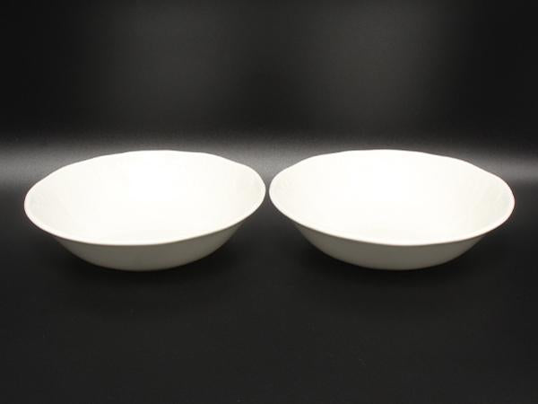 美品 WEDGWOOD サラダソーサー 皿 2点セット 18cm ストロベリー&バイン ウェッジウッド