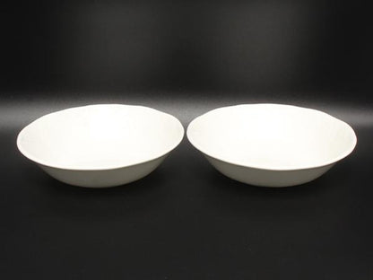 美品 WEDGWOOD サラダソーサー 皿 2点セット 18cm ストロベリー&バイン ウェッジウッド
