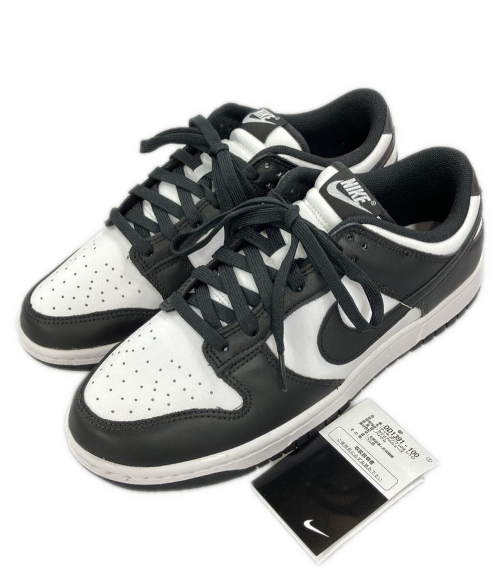 美品 ナイキ ローカットスニーカー DUNK LOW RETRO DD1391-100 メンズ