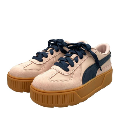 美品 PUMA ローカット厚底スニーカー カルメン T2S 401224-03 レディース SIZE 22.5 (S) プーマ