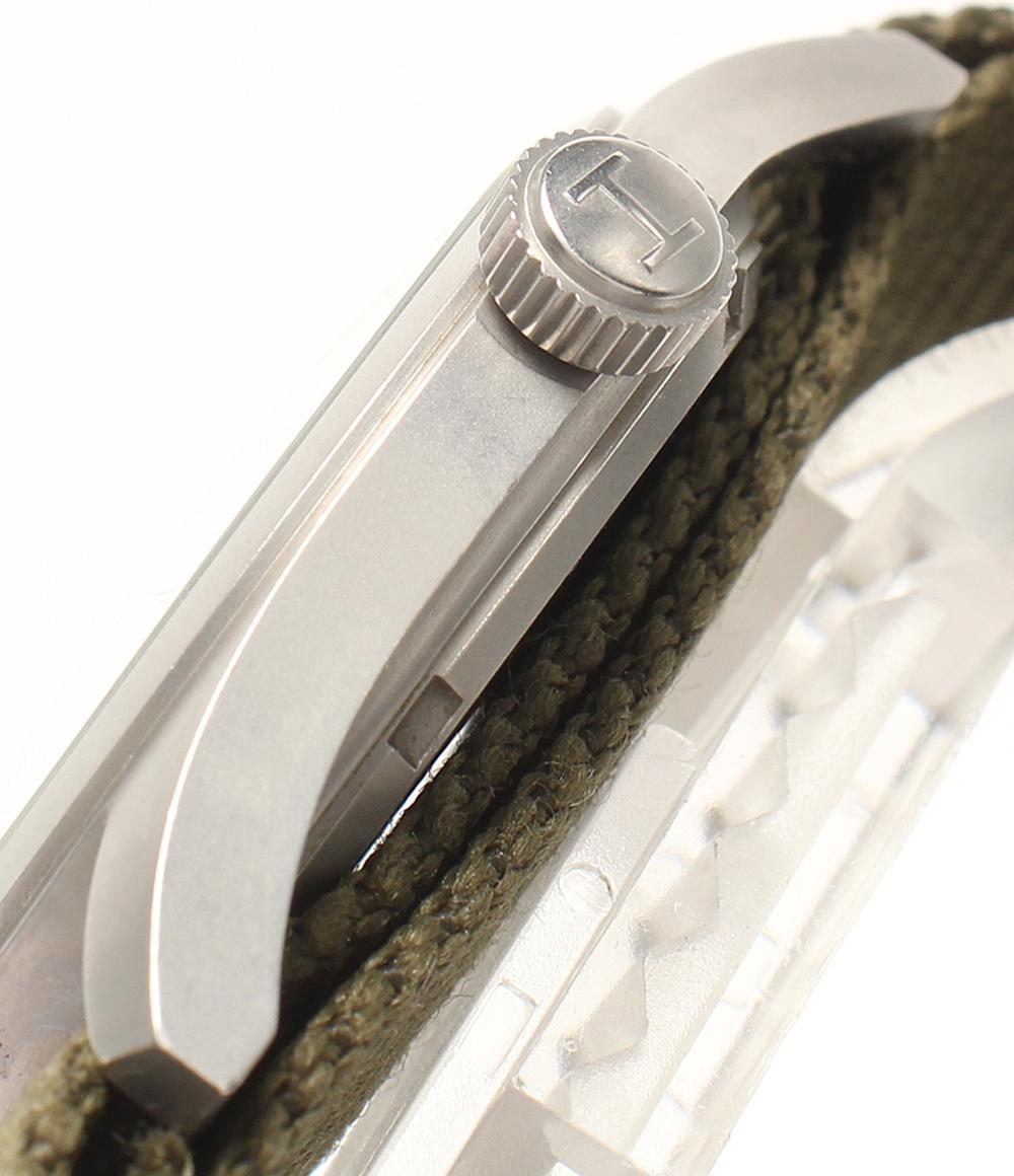 HAMILTON 腕時計 カーキ Khaki クオーツ ブラック 6361 メンズ ハミルトン