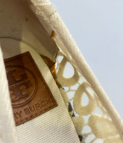 Tory Burch ウェッジソール オープントゥパンプス エスパドリーユ レディース SIZE 7 B トリーバーチ