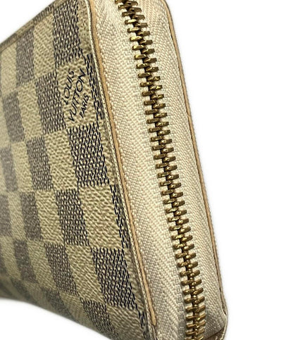 LOUIS VUITTON ラウンドファスナー長財布 ジッピー ウォレット ダミエ アズール N60019 メンズ レディース ルイ・ヴィトン