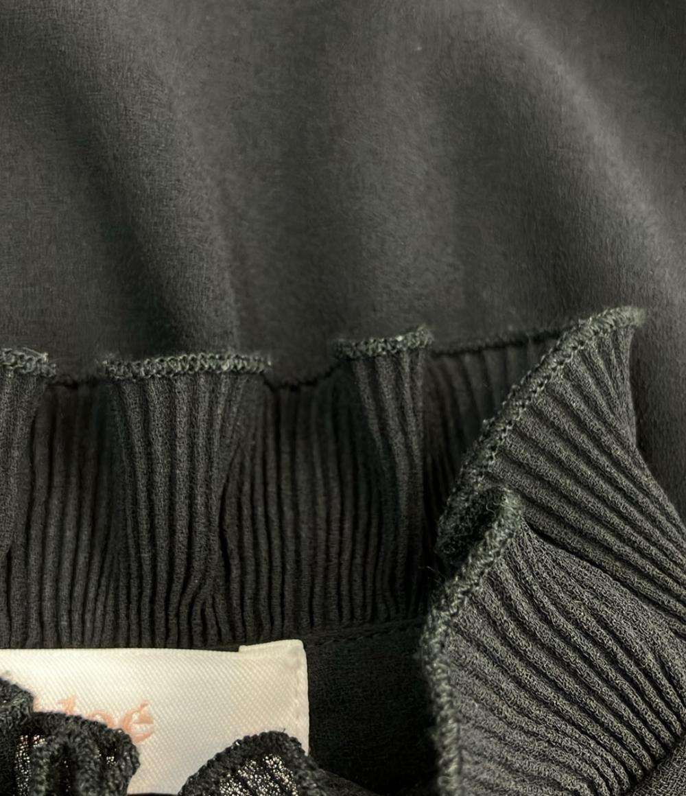 SEE BY CHLOE 長袖 シアーワンピース CHS19ARO17024 レディース SIZE 36 シーバイクロエ