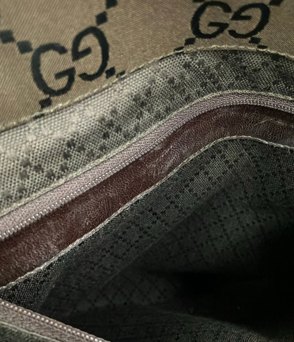 GUCCI トートバッグ ナイロン キャンバス バンブー 002 1010 002404 レディース グッチ