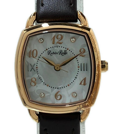 Rubin Rosa 腕時計 ソーラー シェル レディース ルビンローザ