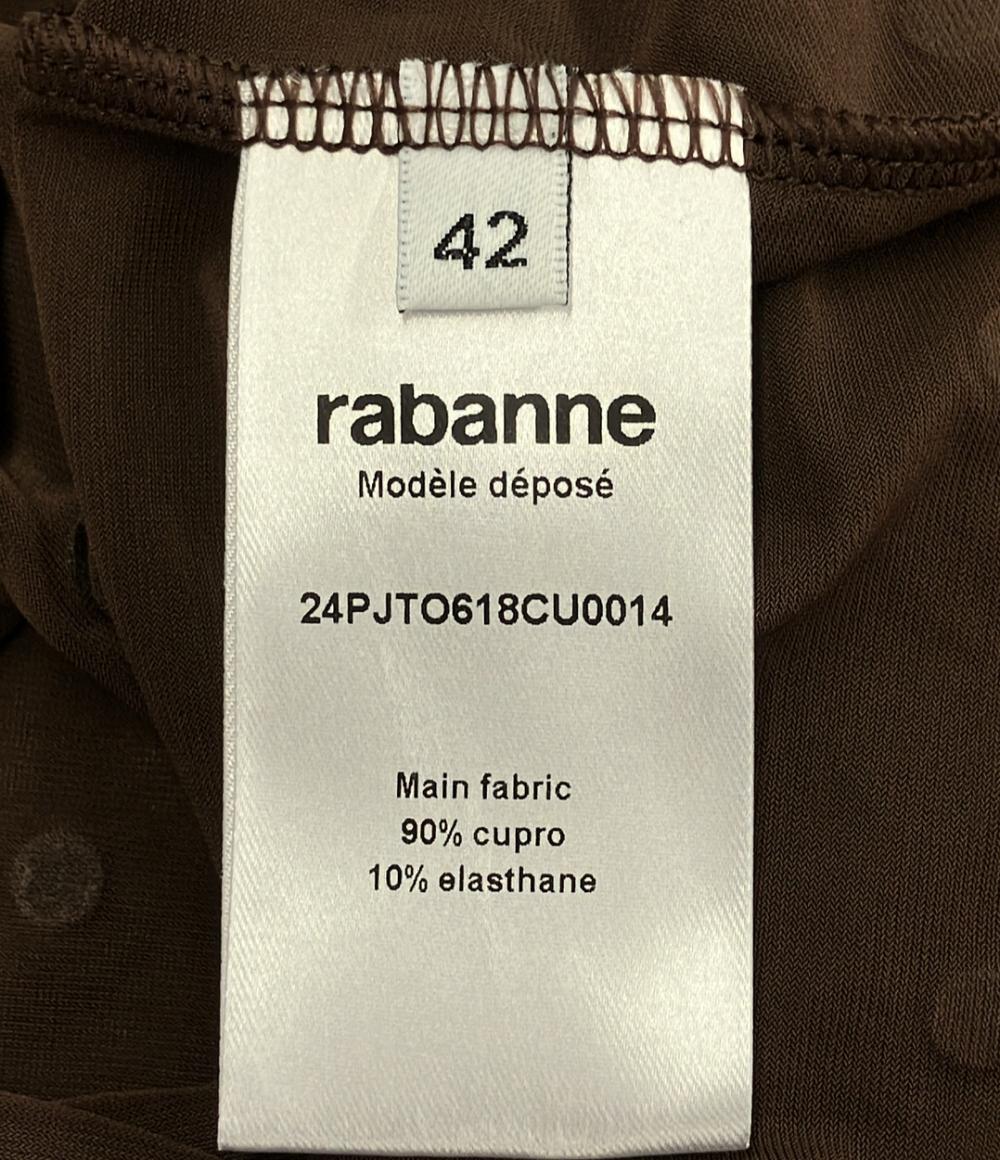 パコラバンヌ シムフィット長袖カットソー レディース SIZE 42 (M) Paco Rabanne