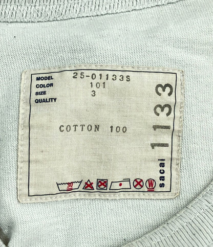 Sacai スタッズコットンTシャツ メンズ SIZE 3 (L) サカイ