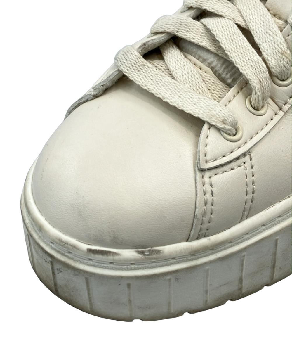 PUMA 厚底ローカットスニーカー MAYZE OW 393425-04 レディース SIZE 23.5 (M) プーマ