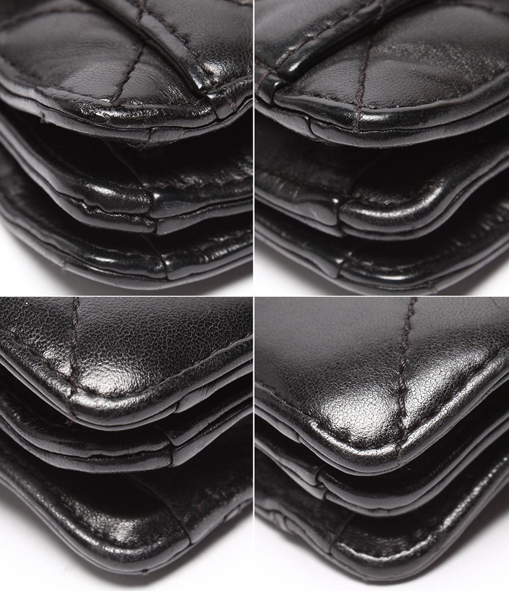 CHANEL チェーンショルダーバッグ 2.55 スムーズレザー シルバー金具 肩掛け マトラッセ レディース シャネル