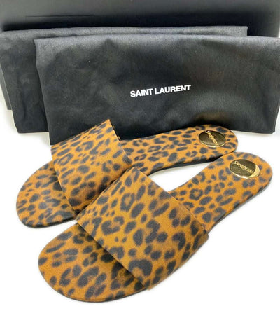 SAINT LAURENT スライドサンダル レディース SIZE 37 (24.5cm) サンローラン