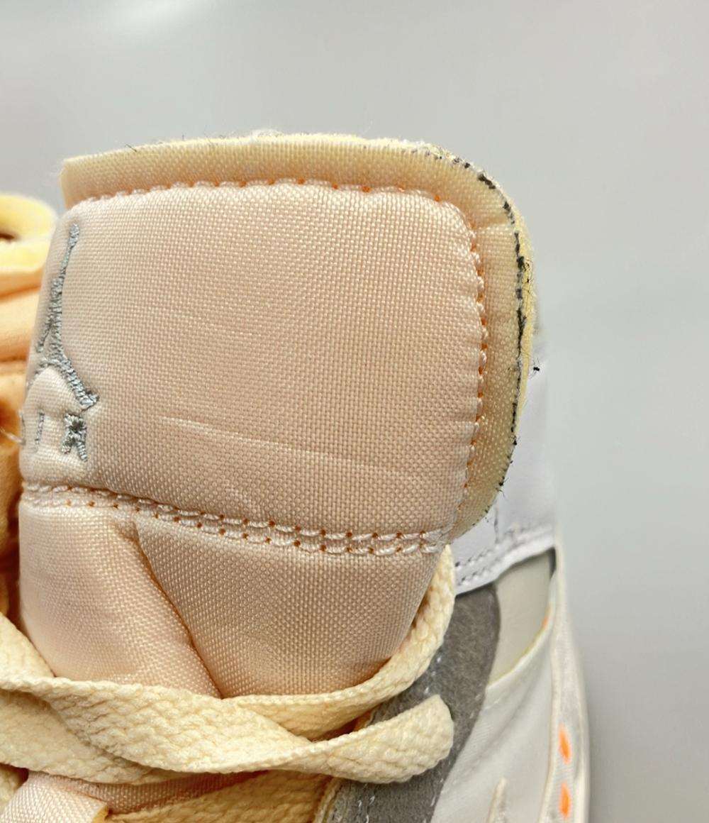 NIKE ミドルカットスニーカー AIR JORDAN 1 MID SE CRAFT DM9652-100 メンズ SIZE 25.5 (S) ナイキ