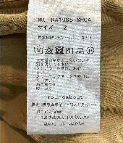 美品 ラウンダバウト 長袖シャツ メンズ SIZE 2 (M) Roundabout