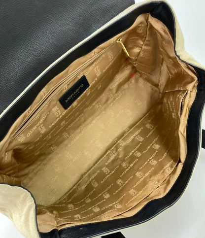 モラビト フラップキャンバストートバッグ レディース MORABITO