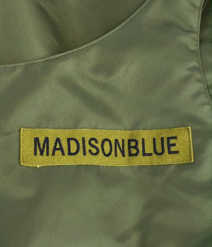 MADISONBLUE ギャザー パディング ツイル ドレス MB224-4003 レディース SIZE 01 (S) マディソンブルー