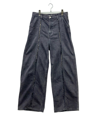 Jieda デニムパンツ 24SS CUTTING WIDE DENIM ダメージ ユーズド加工 ワイド Jie-24S-PT01 メンズ SIZE 2 (M) ジエダ