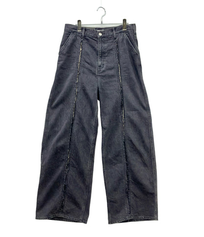 Jieda デニムパンツ 24SS CUTTING WIDE DENIM ダメージ ユーズド加工 ワイド Jie-24S-PT01 メンズ SIZE 2 (M) ジエダ