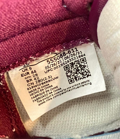 NIKE ハイカットスニーカー AIR JORDAN 1 RETRO OG BORDEAUX 555088-611 メンズ SIZE 28.0 (XL) ナイキ