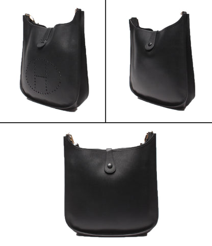 HERMES ショルダーバッグ  □I刻印 斜め掛け ゴールド金具 ヴォーエプソン エブリン1GM レディース メンズ エルメス