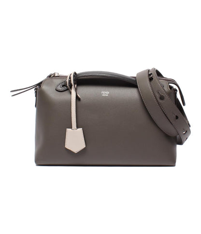 美品 FENDI 2way ハンドバッグ ショルダーバッグ カーフレザー バイザウェイ ミディアム レディース フェンディ
