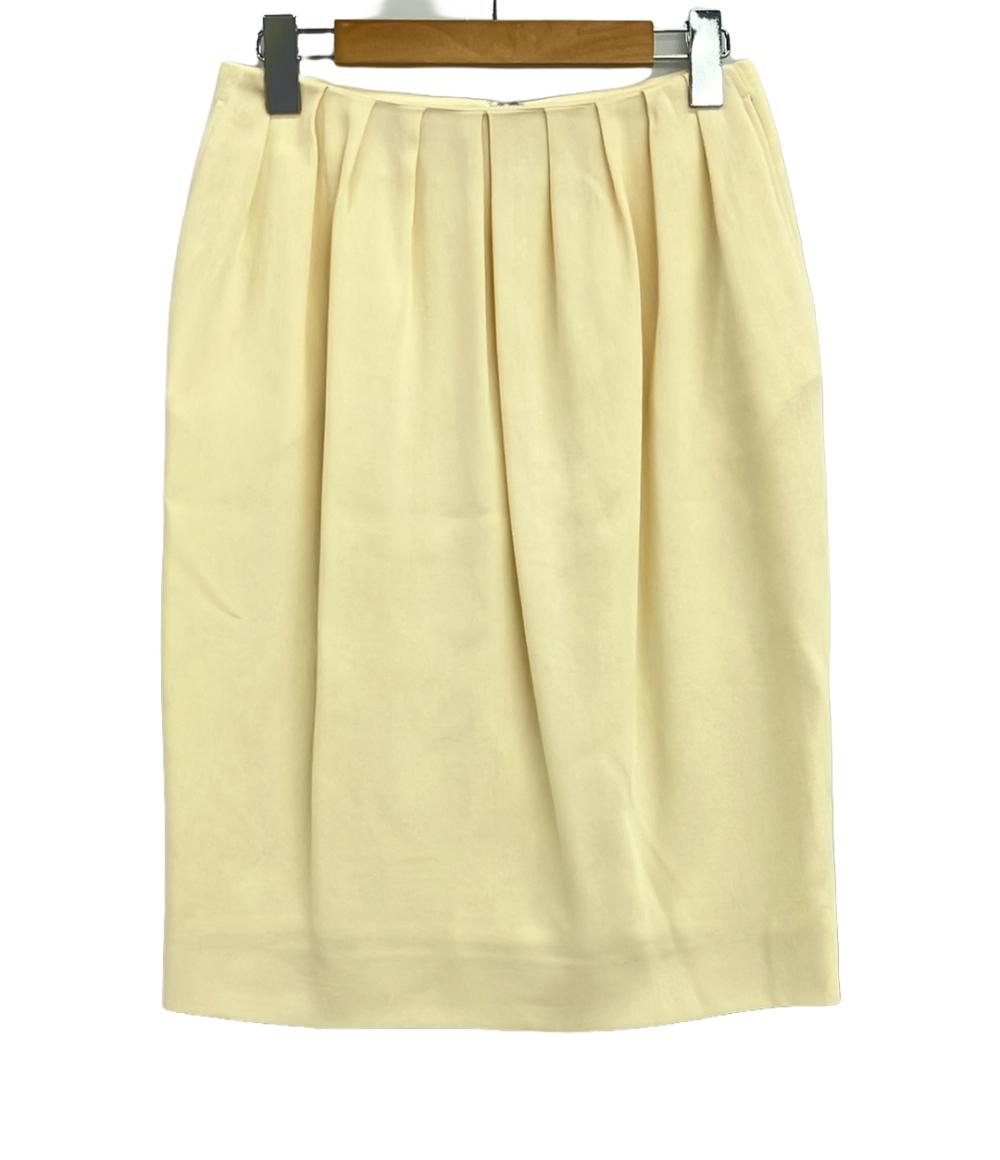イヴ・サンローラン タックスカート レディース SIZE 36 (S イヴ・サンローラン タックスカート レディース SIZE 36 (S