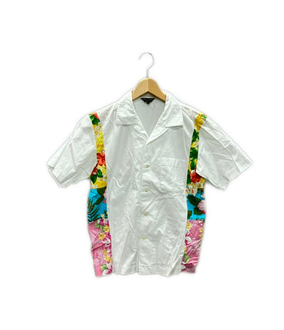 コムデギャルソンオムプリュス 花柄半袖シャツ メンズ SIZE XS COMME des GARCONS HOMME PLUS