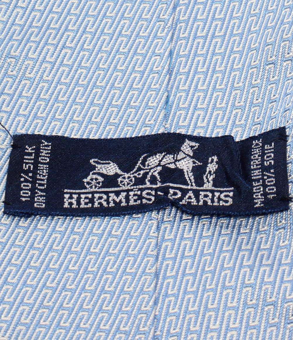 エルメス ネクタイ シルク100% メンズ HERMES