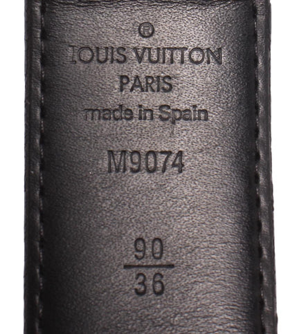 LOUIS VUITTON ベルト サンチュール スレンダー ダミエグラフィット M9074 メンズ ルイ・ヴィトン