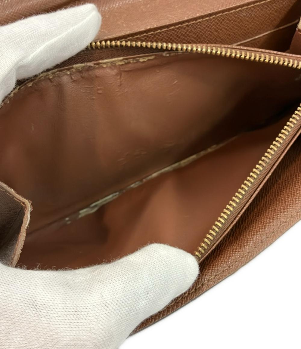 訳あり ルイ・ヴィトン 長財布 ポルトフォイユ サラ モノグラム M61726 レディース LOUIS VUITTON