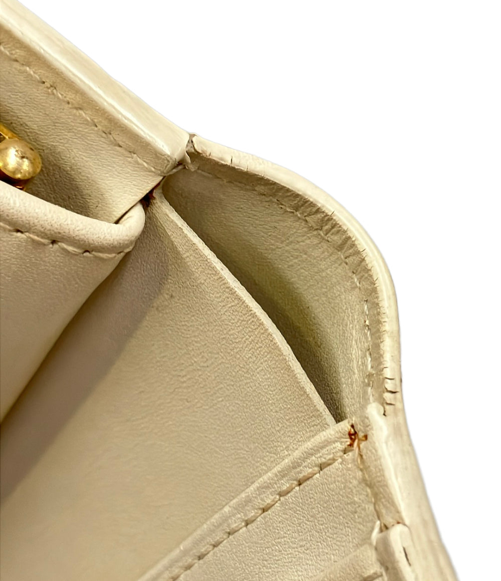 LOUIS VUITTON 二つ折り財布 ポルトフォイユ ヴィエノワ ヴェルニ M91363 レディース ルイ・ヴィトン
