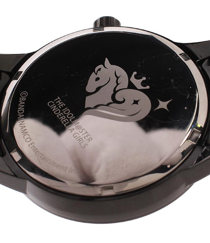 SuperGroupies 腕時計 アイドルマスターシンデレラガールズ 宮本フレデリカモデル クオーツ パープル メンズ