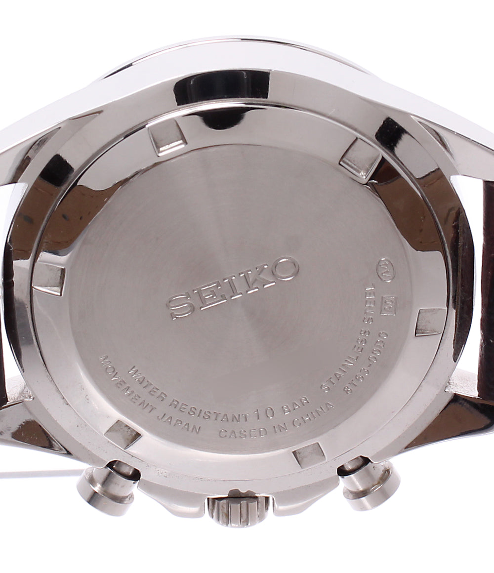 SEIKO 腕時計 クオーツ グリーン SBTR017 メンズ セイコー